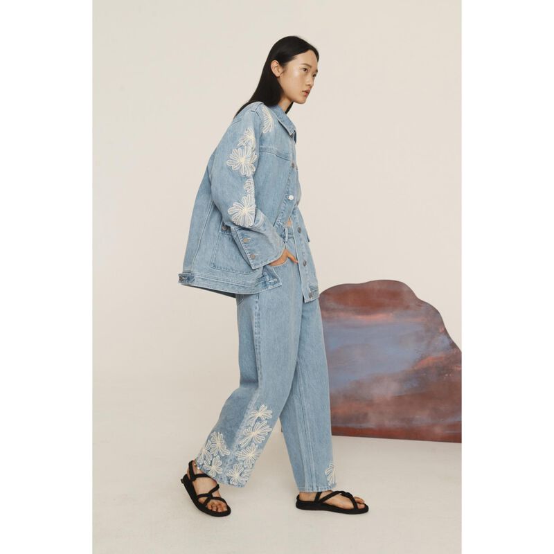 ALÉMAIS Charlene Denim Jean image number 3